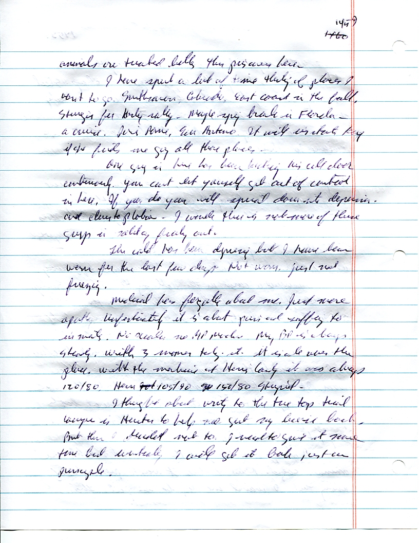 Dr John WorldPeace 2008 Prison Journal